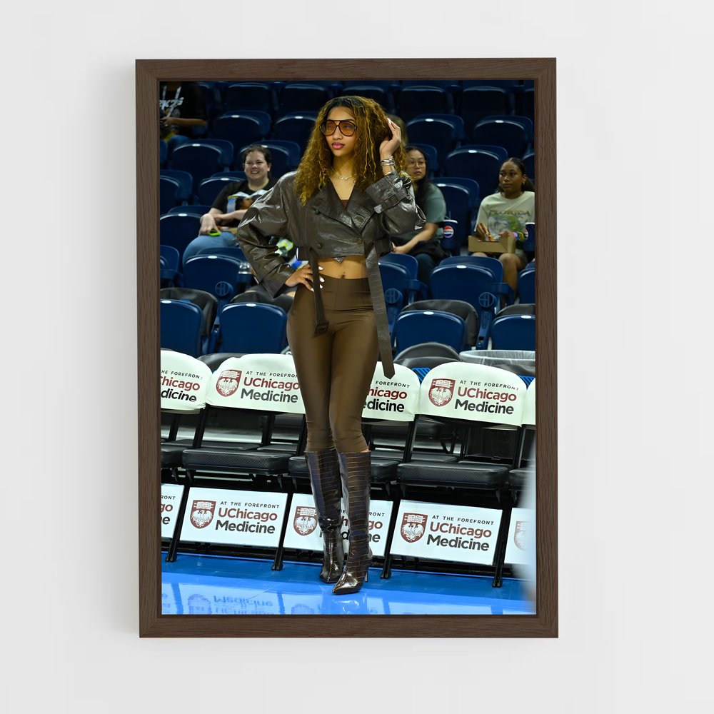 Poster Swoopes en Action – affiche Basketball (vue 5)